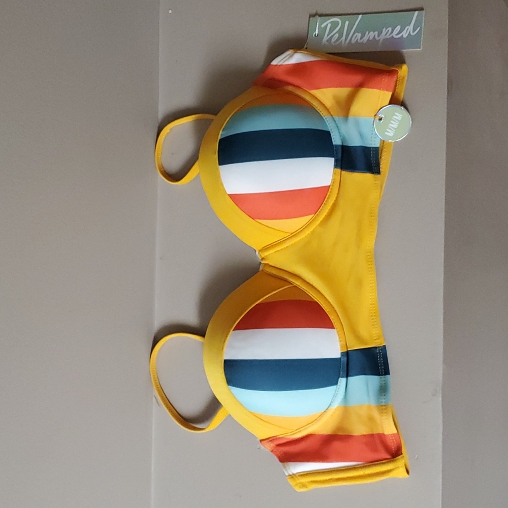 Multi Colour Swimsuit Top